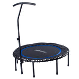 EFITMENT 45-in Fitness Trampoline Rebounder for Exercise with Handlebar - A024