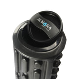 Black Vibrating Roller Massager by Aurora - AW201