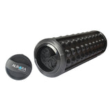 Black Vibrating Roller Massager by Aurora - AW201
