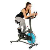 EFITMENT Indoor Cycle Bike, Quiet Belt Drive Cycling Trainer Exercise Bike - IC007