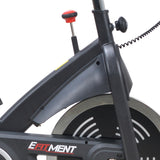 EFITMENT Indoor Cycle Bike, Belt Drive Cycling Exercise Bike w/40 lb Flywheel, LCD Monitor - IC014