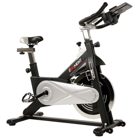 EFITMENT Indoor Cycling Exercise Bike w/40 lb Flywheel, Belt Drive, LCD Monitor w/ Pulse - IC030