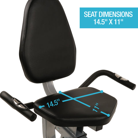 Extra Large Gel Seat Cushion | Recumbent Exercise Bikes & Rowing Machines