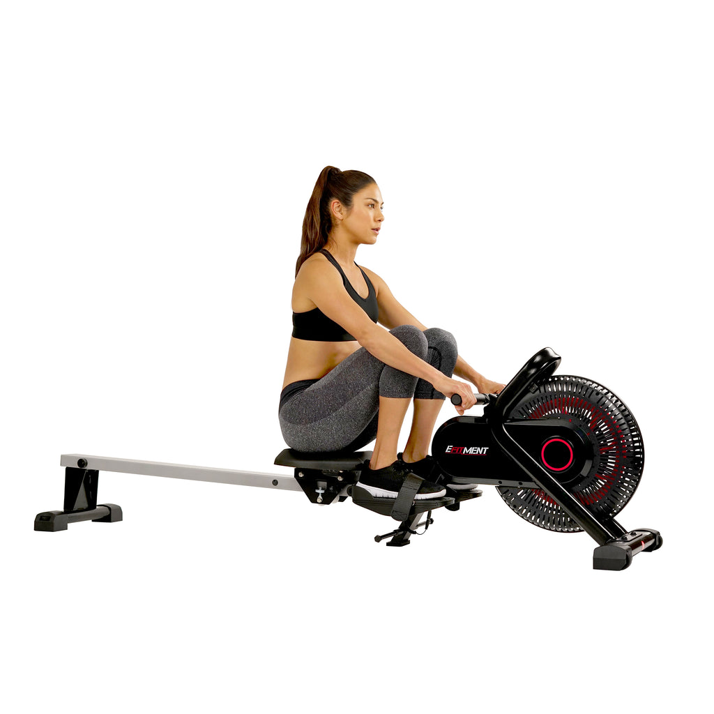 EFITMENT Aero Air Fan Rowing Machine Rower w/ Monitor - RW036 – ZooVaa