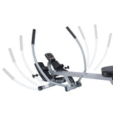 EFITMENT Total Motion Rowing Machine Rower with Full Arm Extensions, 350 lb Weight Capacity - RW032